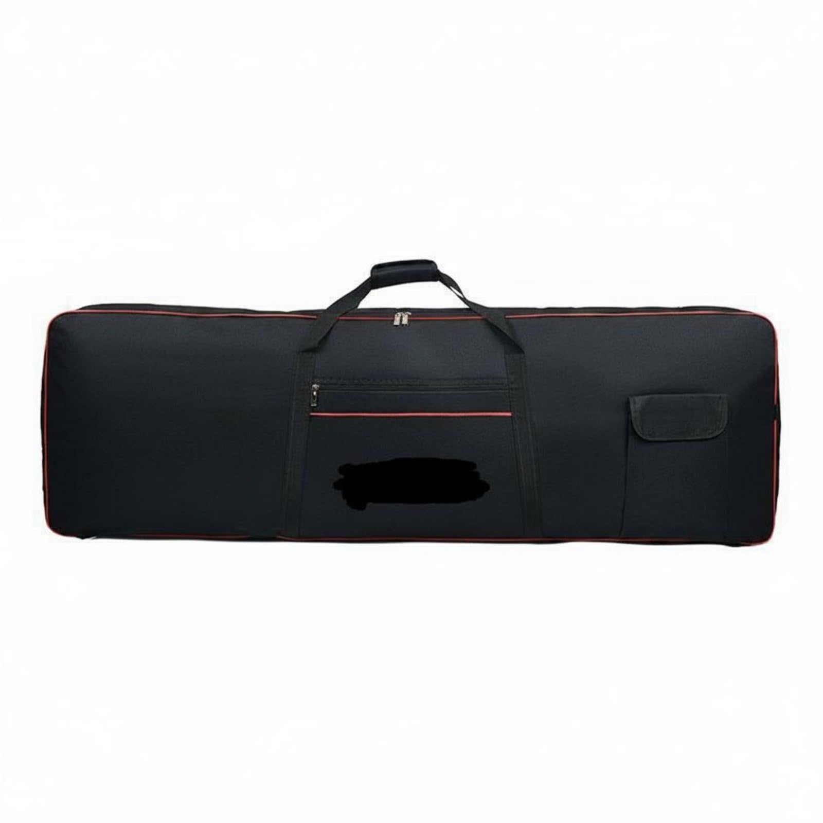 Baoblaze Custodia Impermeabile Tastiera Elettronica Borsa Pianoforte Digitale Sintetizzatore Accessorio Musicale Imbottita Oxford Trasporto Comoda Adatta per, Rosso, 88-Key L