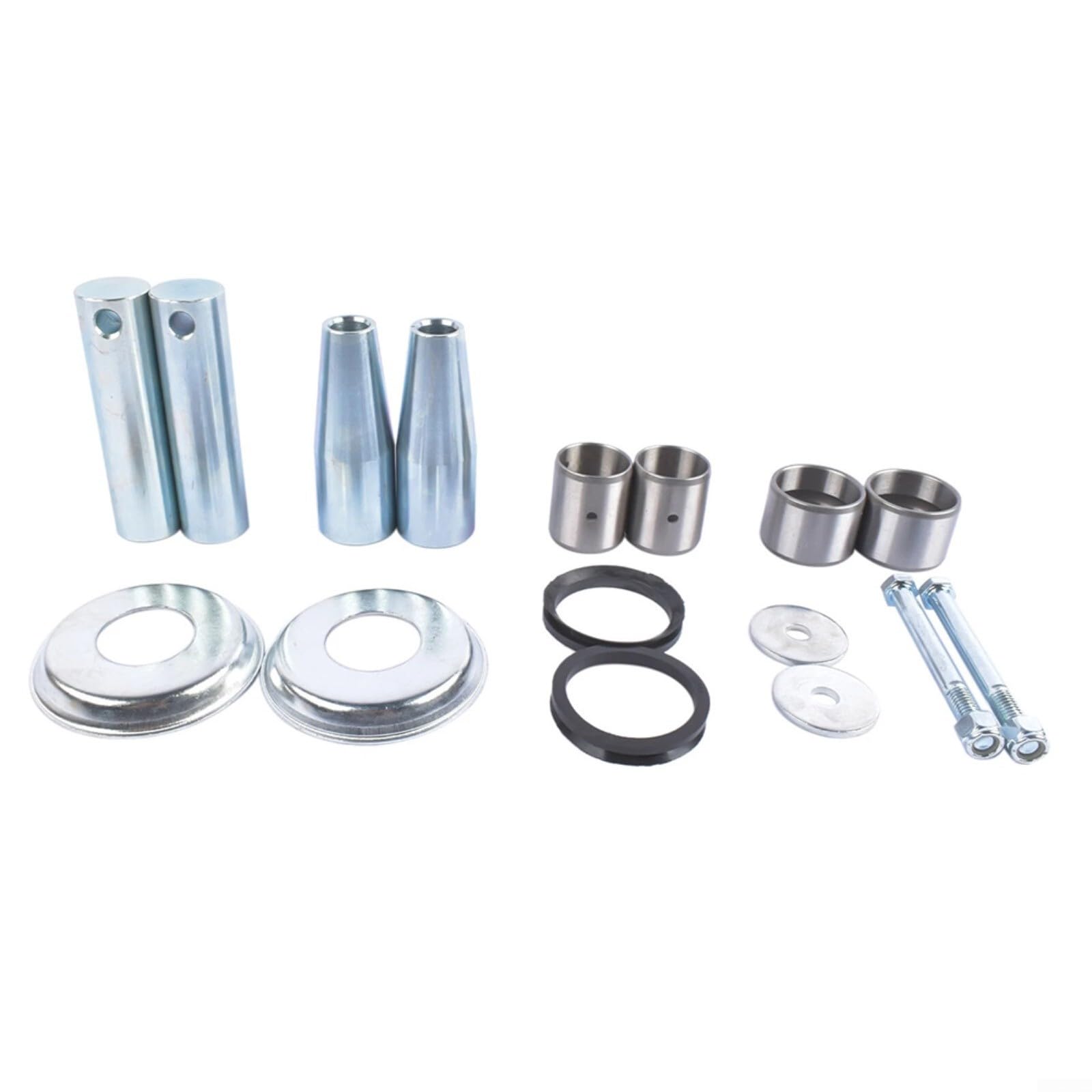 Kit de pivote y casquillo para Bobcat 773 S150 S160 S175 S185 S205 T180 T190 de acero de alta resistencia resistente al desgaste, juego completo con juntas, tuercas de perno, repuesto 7101078 6732443