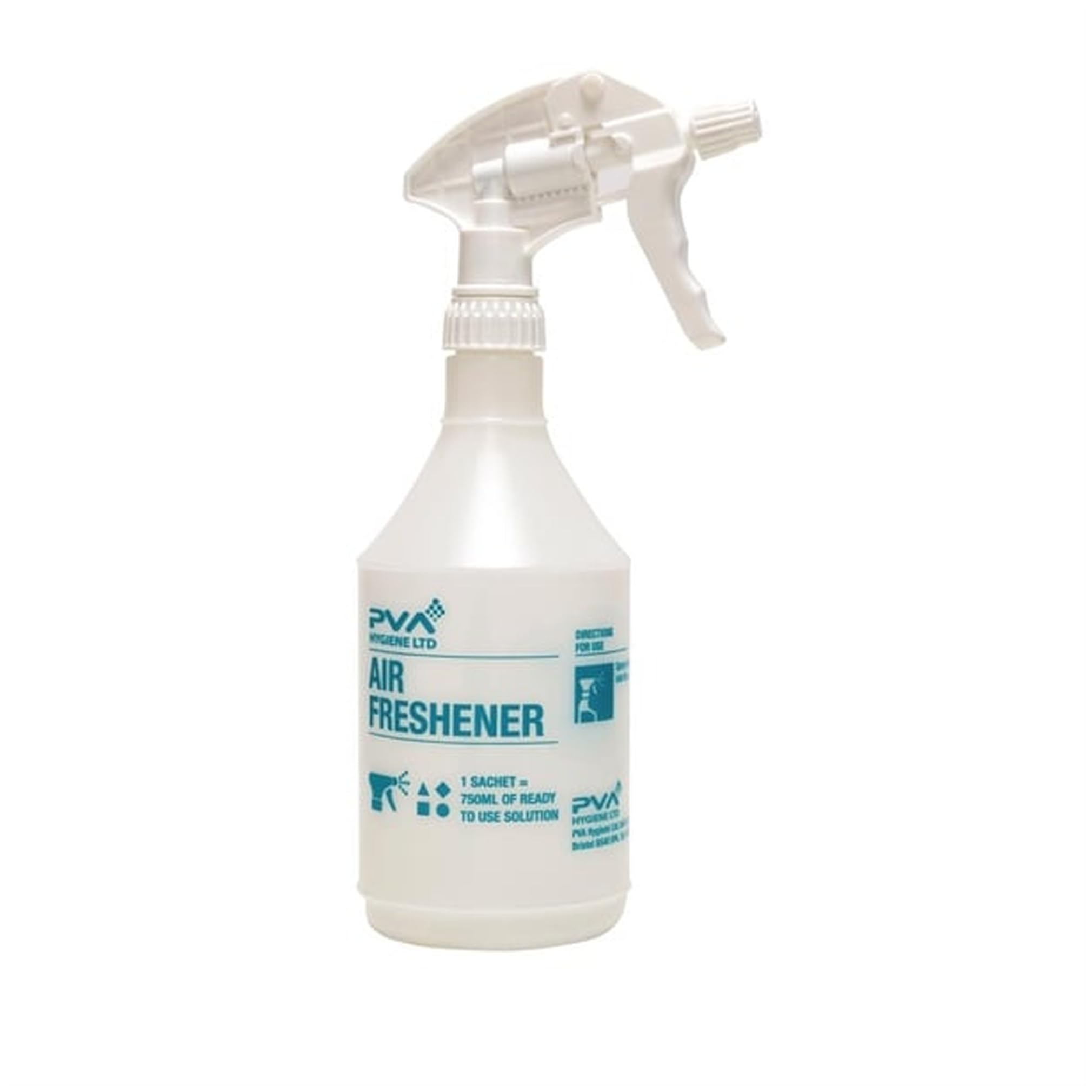 Pva Hygiene White Air Freshener Trigger Spray Bottle 750Ml