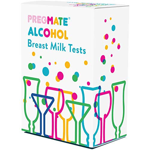 PREGMATE 25 Alcohol Breast Milk Tests Breastmilk Strips (25 Count)