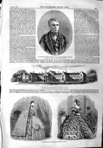MODE 1859 DE S DE FEMMES DE CHARLES EDOUARD TREVELYAN MADRAS ' MODE 1859 DE S DE FEMMES DE CHARLES EDOUARD TREVELYAN MADRAS '