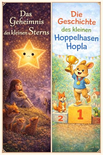 Die Geschichten des kleinen Hasen Hopla und des schüchternen kleinen Stern : Magische Geschichten über Hilfsbereitschaft, Selbstvertrauen und Herz
