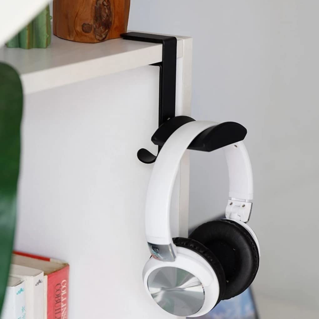 MRKU Supporto per Cuffie, Gancio per Cuffie, Supporto da scrivania Universale, Staffa da Gioco, Supporto per Display salvaspazio