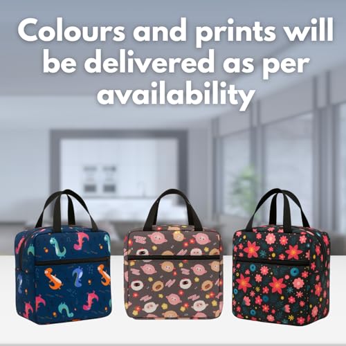 Image of Toy Imagine Insulated Lunch Bag for Kids, Women & Office | Stylish Thermal Tiffin Bag, Lunchbox Carry Bag for School, College & Work | Small & Compact Food Storage Bag Leak-Proof (Assorted)