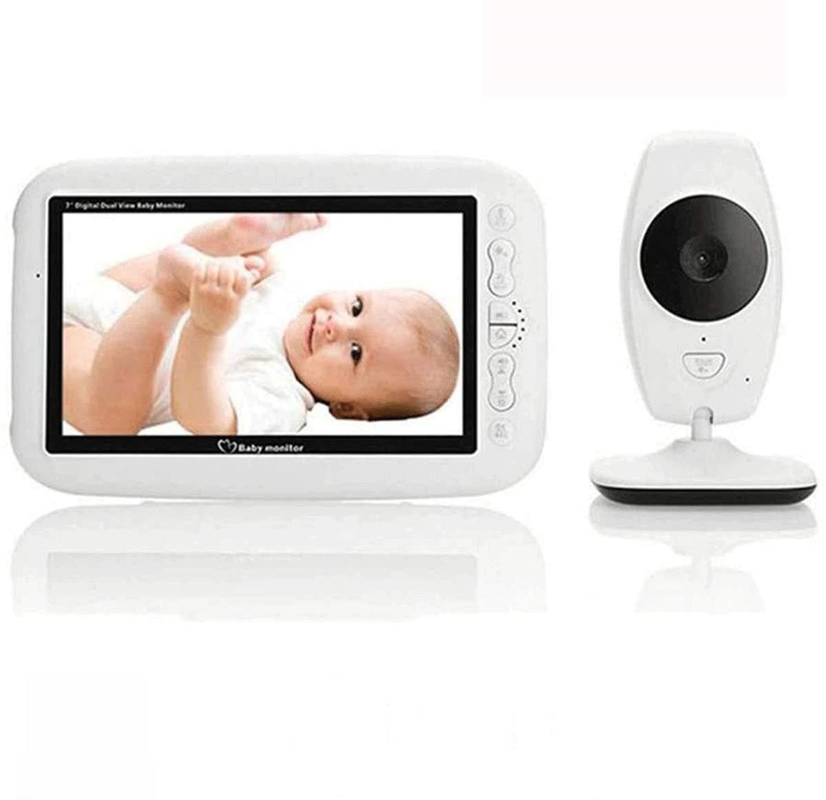 Moniteur vidéo pour bébé grand écran 7 pouces pour veiller avec amour sur bébé