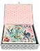 Punch Studio Hummingbird Paradise Flip Top Keepsake Box Duo Note Cards (66802), 12 ct