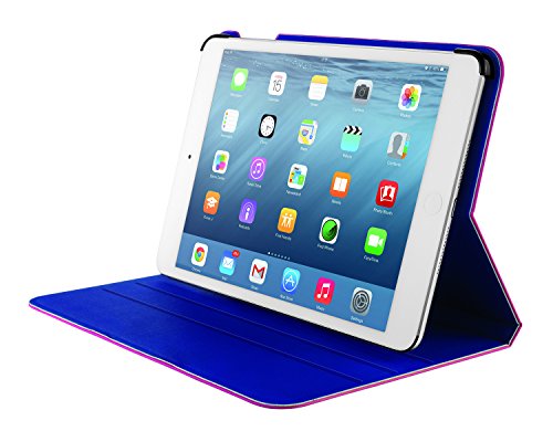 Étui support pliant iPad Air 2 rose idéal pour cuisiner et regarder des vidéos les mains libres