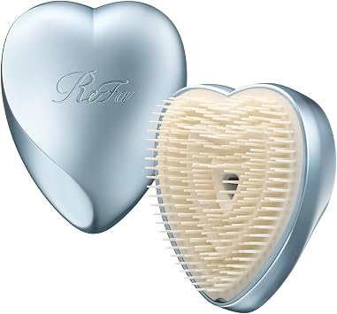 Amazon Official Store ExclusiveReFa Heart Brush/ReFa HEART BRUSH Silver Sky