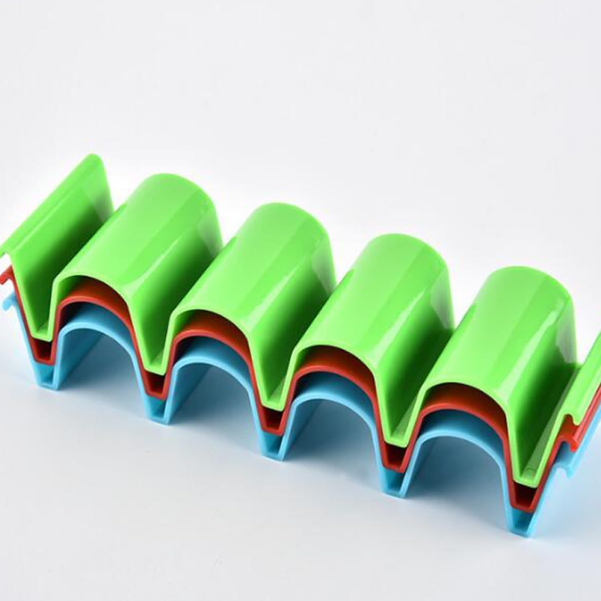 3pcs Mexican Pancake Stand Tortilla Keeper Pizza Storage Rack Tortilla Roll Clip Tool for Family