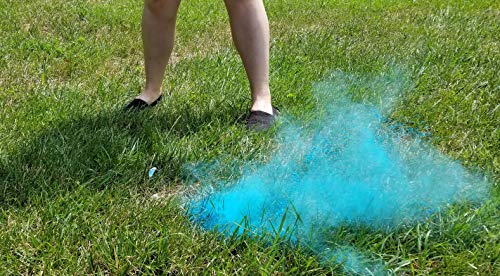 J&M Gender Reveal Golf Ball For Baby Showers And Reveal Parties. All Natural Holi Powder. 2 Pack. thumb #5