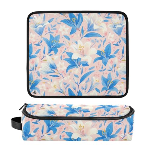 Bolsa de viaje 2 en 1 para plancha y rizador resistente al calor miniatura 3