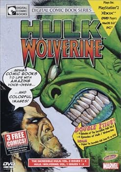 DVD Hulk/Wolverine - Vol 1 (DVD Graphic Novel) Book