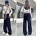 Fleece Lined Sweatpant for Girl Winter Straight High Waist Thermal Pant Fashion Comfort Casual Trouser Pocket (6-13 Years) Navy