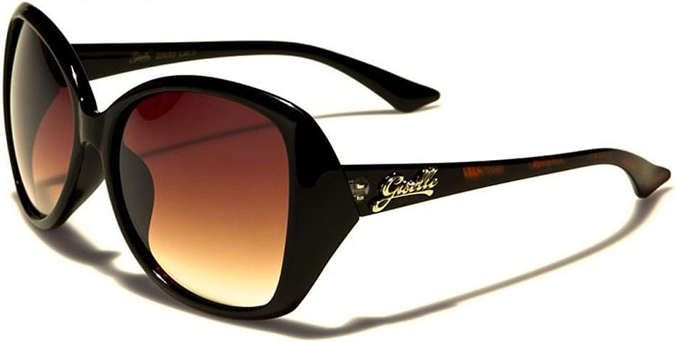 Giselle fashion Sunglasses - Retro Vintage/fashion - City - Club - Motorbike - Skiing - Beach Rome Black amber