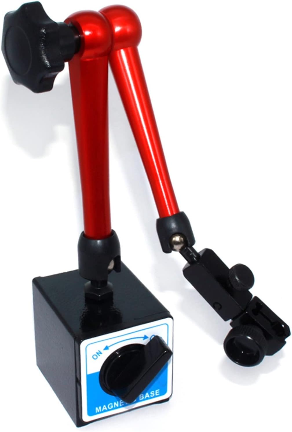 マグネットベーススタンド ダイヤルゲージ ダイヤルテストインジケーターゲージユニバーサル磁気ベースホルダースタンドテーブルスケール精