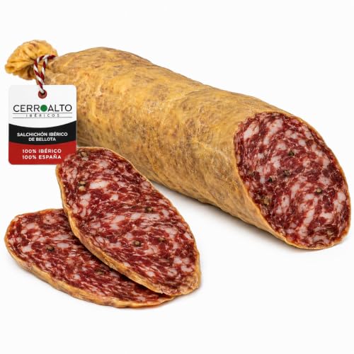 CERROALTO | Salchichón Ibérico de Bellota | Cular 1-1.2 Kg | Bodega Natural