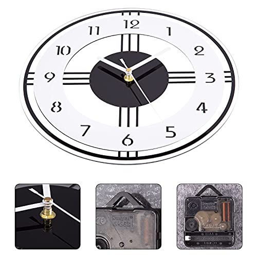 ACCSHINE Moderno Orologio da Parete Digitale 30cm