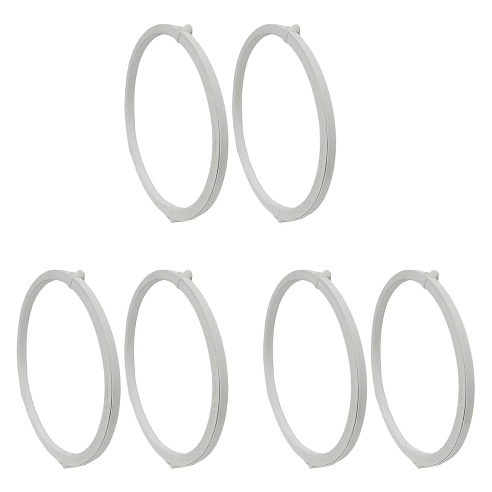 Vjsujehgy 6X Steel Boning for Sewing, White Spring Corset Boning for Making Dresses, Skirts, Corsets, Underwear (11 FT)