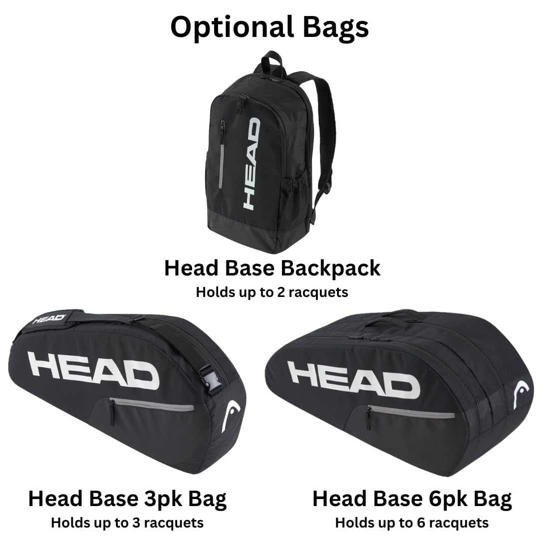 Amazon.com: Head Ti. Conquest Tennis Racquet Doubles Bundle with a
