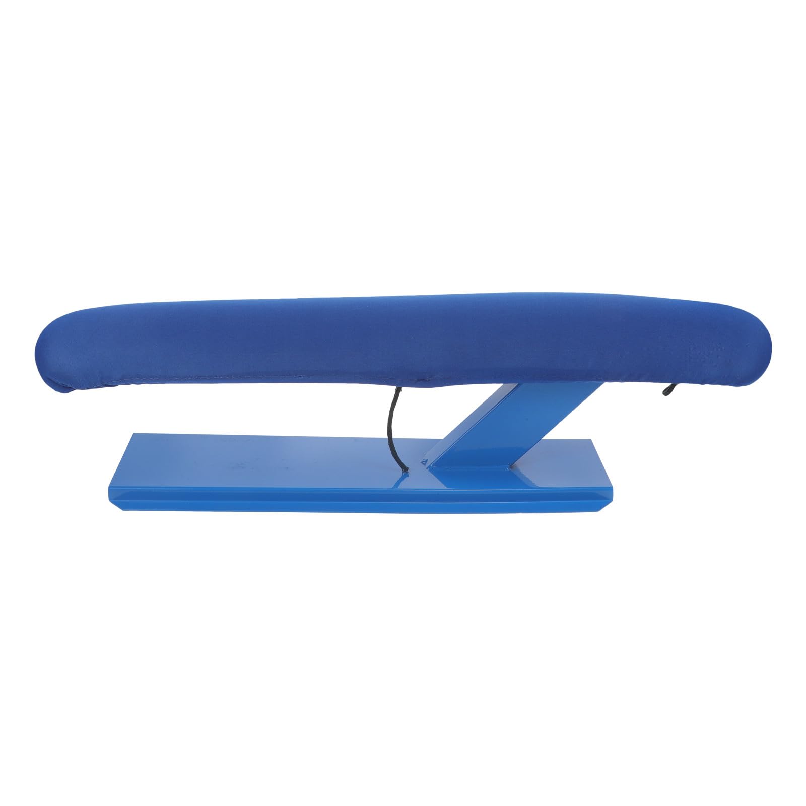 Veemoon Asse da Stiro da Tavolo Compatto in Ferro e Tessuto Blu, Sgabello da Stiro Portatile e Robusto Design Salvaspazio per Stirare Maniche e Pantaloni