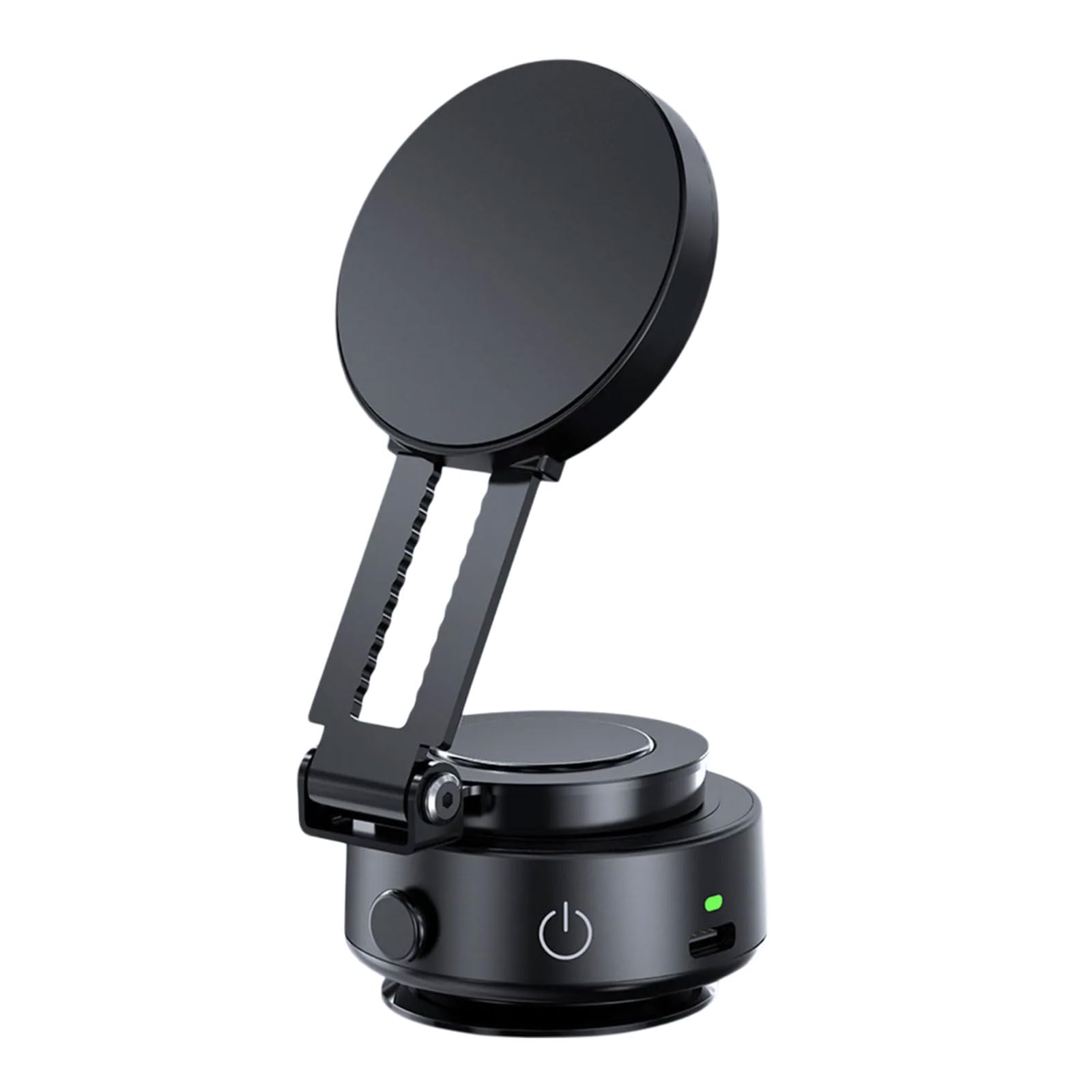 Soporte de teléfono para vehículo, ventosa al vacío con accesorio de vacío, rotación de 360 grados para una conducción segura, soporte de teléfono de aleación de aluminio