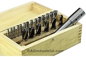 21 Piece High-Speed Steel Counterbore Set