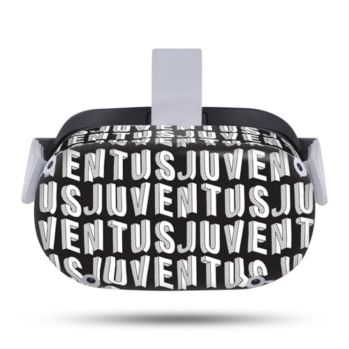 Head Case Designs Officially Licensed Juventus Football Club Pattern Art Vinyl Sticker Skin Decal Cover Compatible with Meta Quest 2