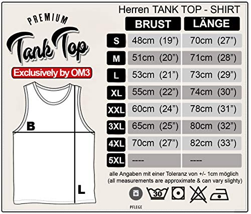 OM3 - T-shirt - Senza maniche - Uomo