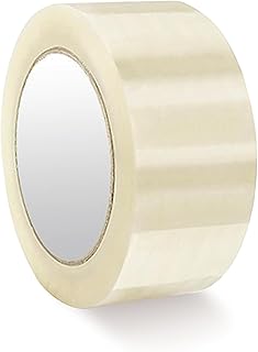 2 Pcs Strong Heavy Duty Clear Packaging Tape 48mm x 66m, Pack of 2 Parcel Tape General Purpose, Clear Tape for Packing Boxes, Packing Tape Strong, Sealing Tape for Parcel Boxes, Moving Boxes