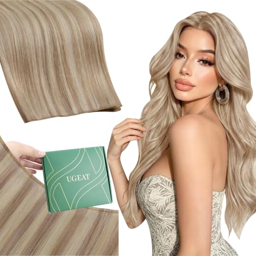 Image of Ugeat 24 Inch Genius Weft Hair Extensions Highlight 80G #16 /22