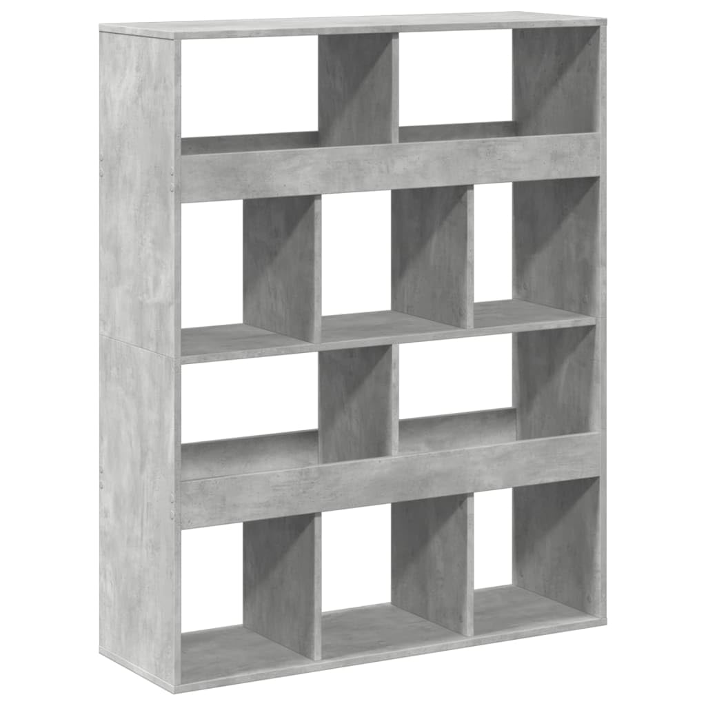 vidaXL parawan 100 x 33 x 125,5 cm drewno obrobione beton szary