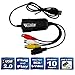 Wiistar USB 2.0 Video Capture Card Device Adapter VHS to DVD Digital Converter Support Windows 10/8/7/XP Capture Video Driver Free Easycap
