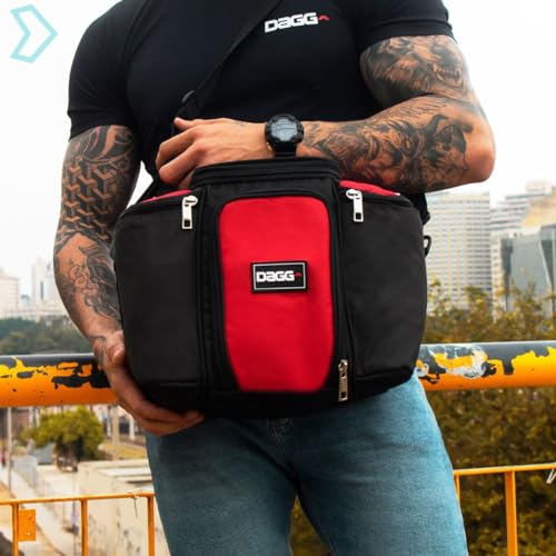 Bolsa Térmica Fitness Sport Academia Marmita Necessaire Dagg (Vermelho)