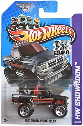 Hot Wheels 1987 Toyota Pickup Truck, [Black] Showroom 165/250 image 2