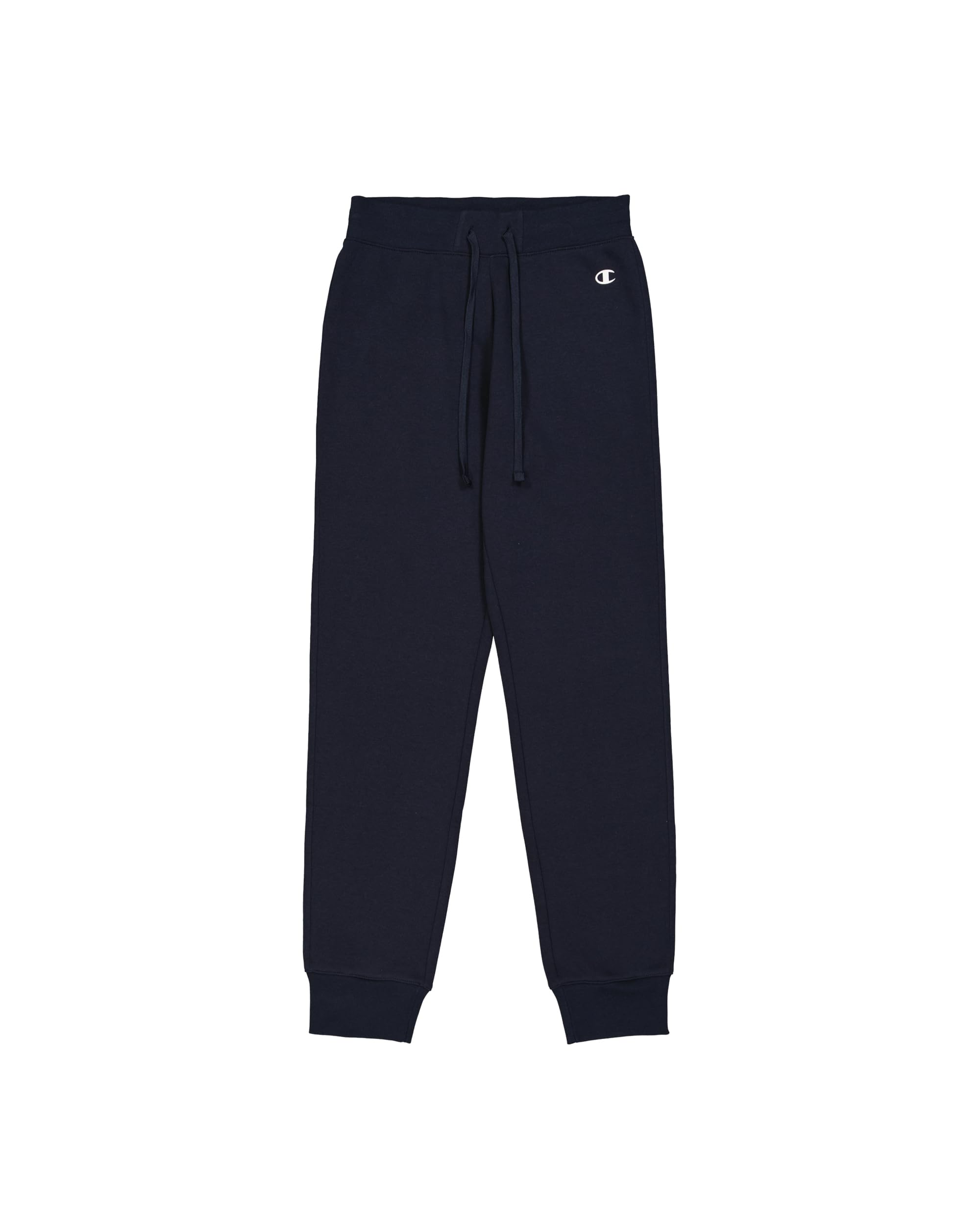 Champion Legacy Basics W-Light Powerblend Fleece Rib Cuff Sweatpants Women, Navy Blue, S