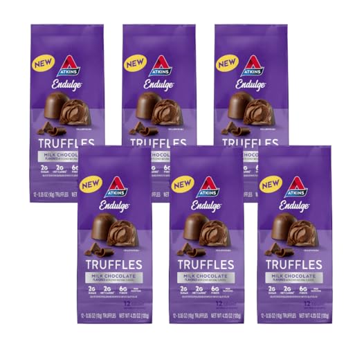 Atkins Endulge Milk Chocolate Truffles, 72 Pack - image 1