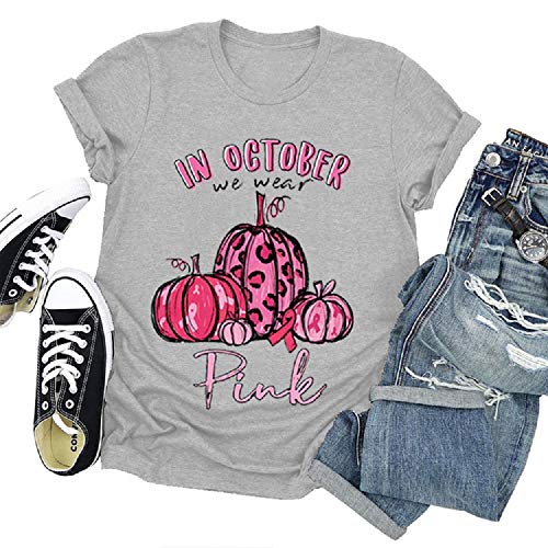 Pumpkin T-Shirt Tee It's Fall Y'all T-Shirt Women Thanksgiving Pumpkin Graphic Funny Long Sleeve Top Blouse