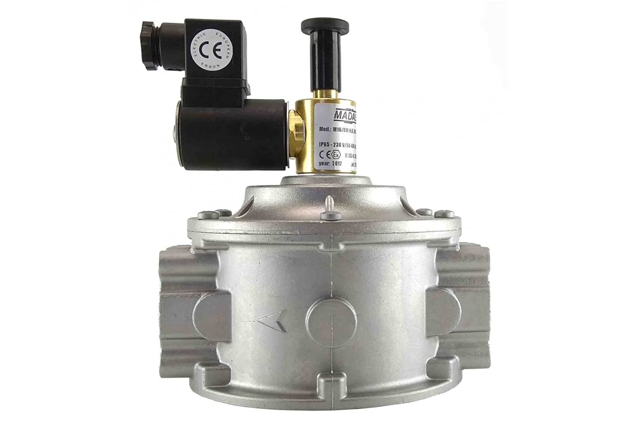Madas M16/RM N.A. DN50 Solenoid Valve - 6bar - 12V - 2