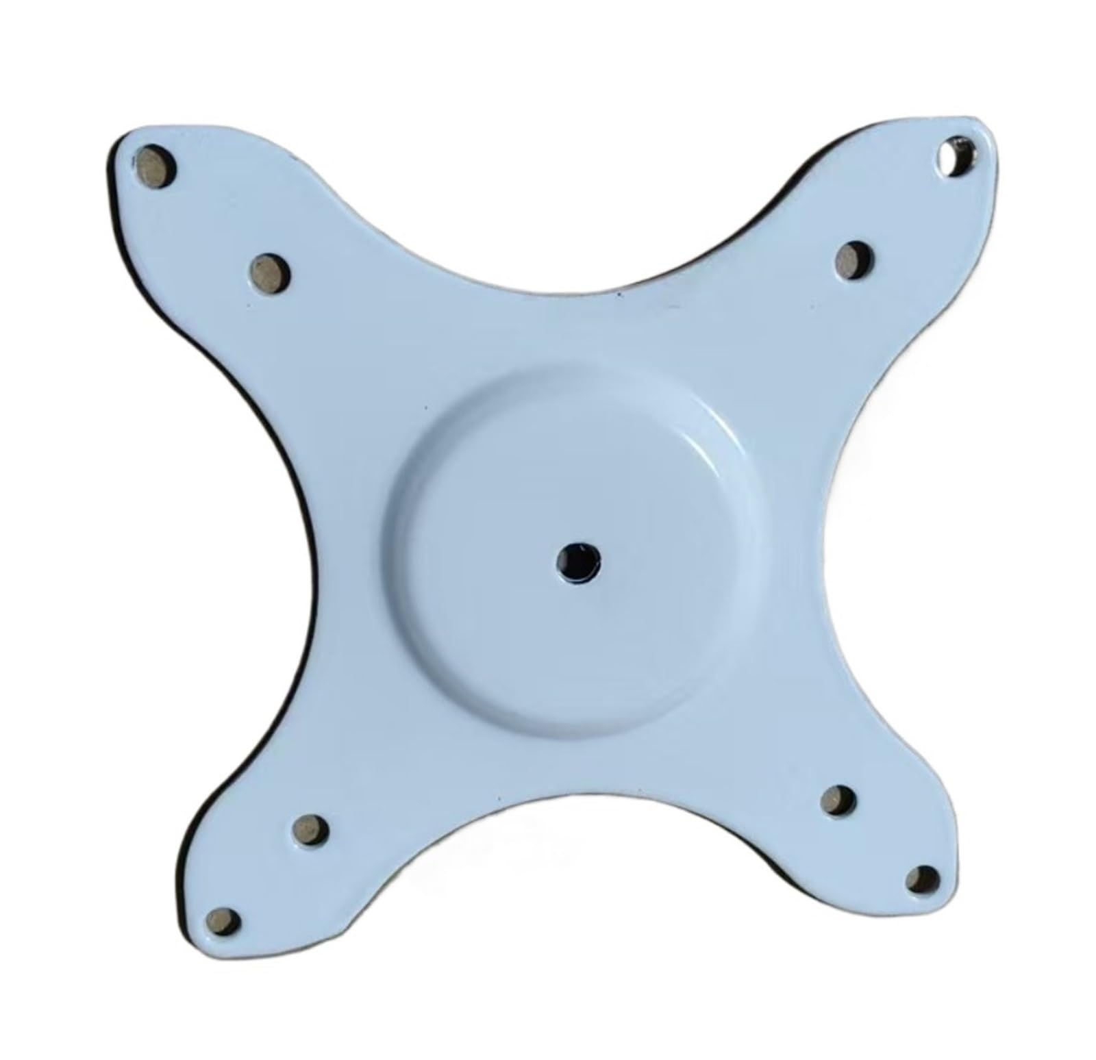 IKPGBZXM Monitor bracket 75-100mm hole spacing metal adapter plate(Whitevesaironplate)