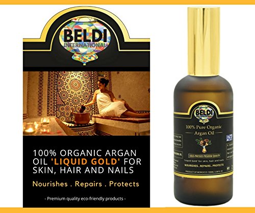 Beldi UV 100% puro olio di argan biologico