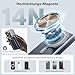 Eazpower Magsafe Powerbank 10.000mAh, Power Bank iPhone Magsafe mit USB-C Kabel, 20W PD-Schnellladung Wireless Magnetische Powerbank für iPhone Apple Watch Airpods