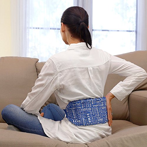 image for Heat Therapy Pack, Everywhere Microwaveable Wrap, Scented Heating Pad 