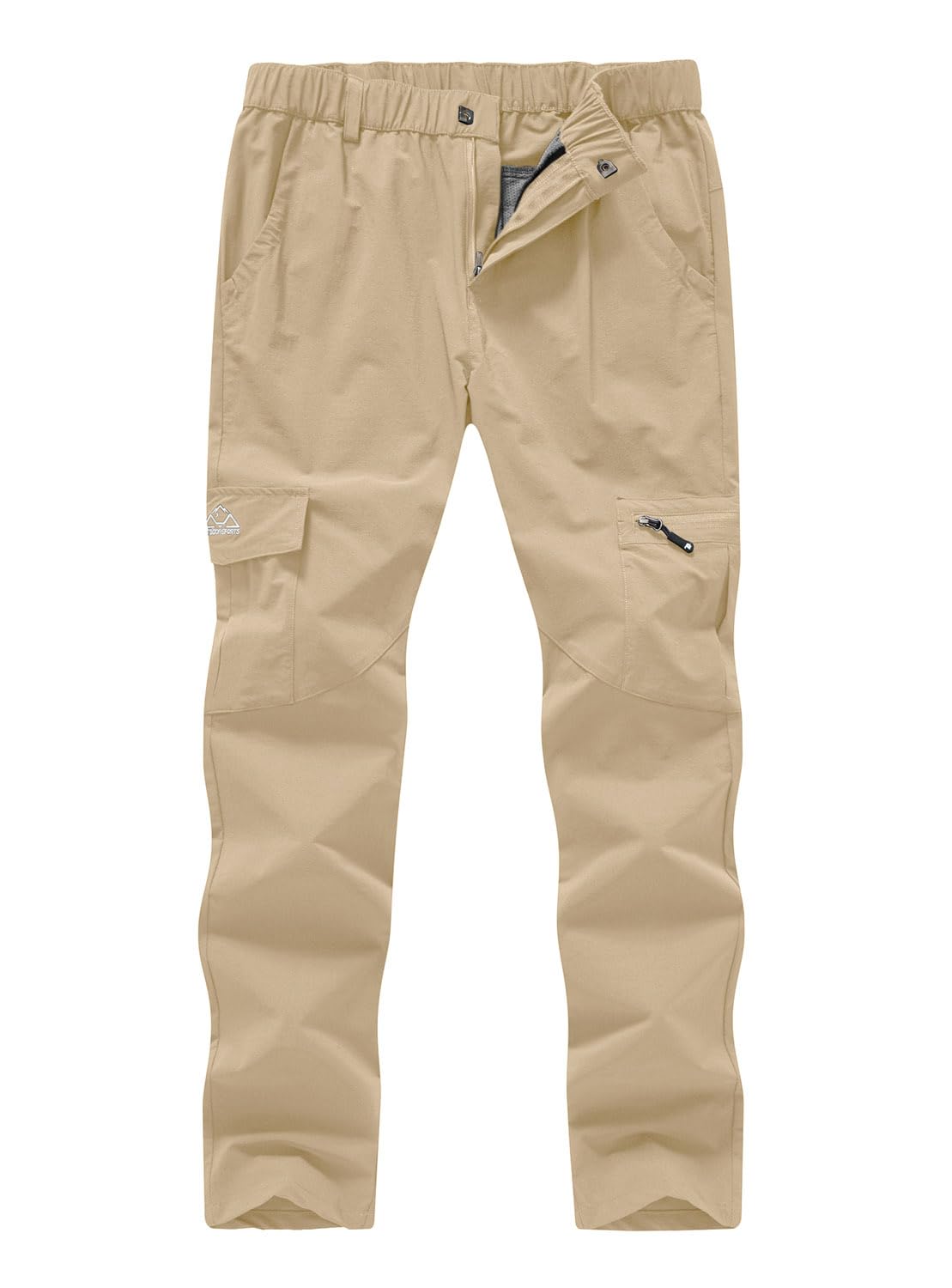 YSENTO Women's Hiking Pants Lightweight Stretch Quick Drying UPF 50 Camping Travel Work Cargo Pants 6 Pockets