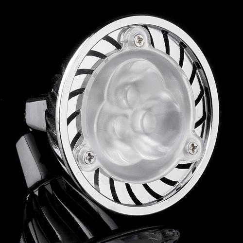 Preisvergleich Produktbild LED Strahler GU10 3x1W dimmbar Warmweiss