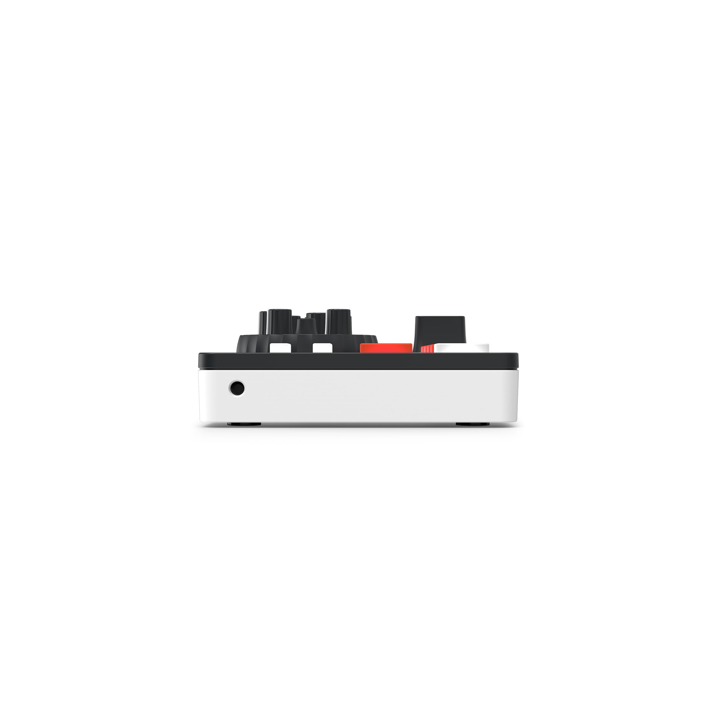 Numark Mixtrack Go Controller DJ Bluetooth Compatto con Stems Control | Mixer DJ 2 deck, principianti e DJ mobili, Smart Fader, USB-C, Serato DJ Lite e Algoriddim djay inclusi, Gen 4