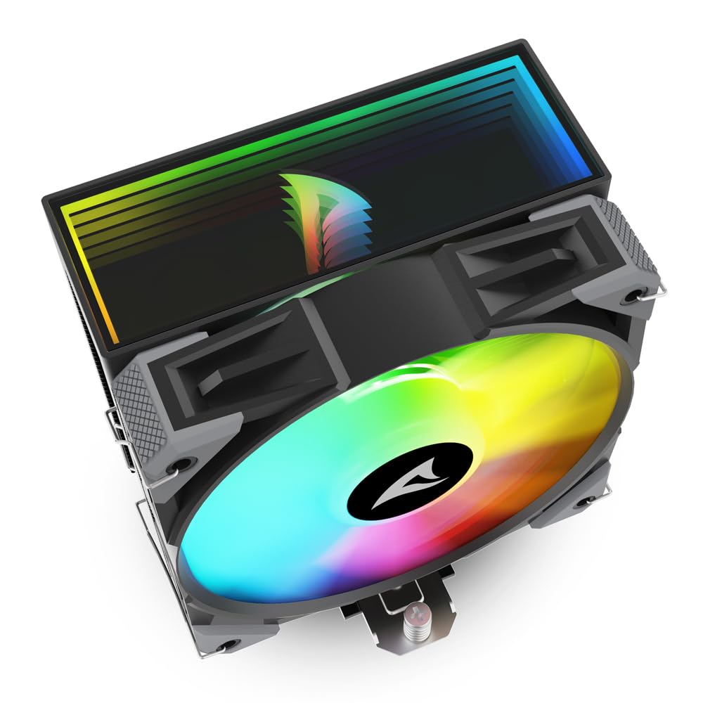 Sharkoon A50 Schwarz, RGB, CPU-Kühler