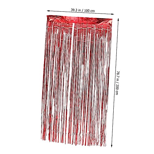 ifundom 5 Conjuntos Conjunto De Cortina De Chuva De Balão Cortinas De Franja De Balões De Halloween