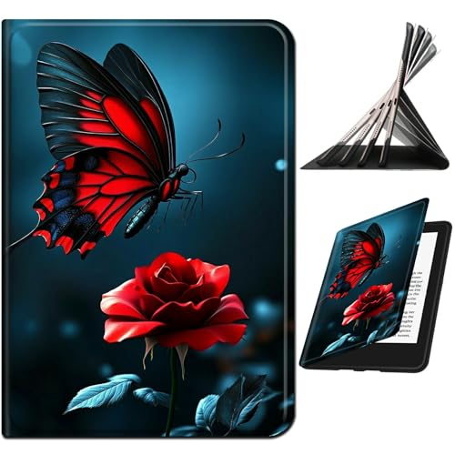 RWUTYTIUL - Funda para Samsung Galaxy Tab A de 8 pulgadas 2019 SM-T290/T295, a prueba de golpes y protección inteligente multi-ángulo de visualización para mujeres y hombres con apagado automático