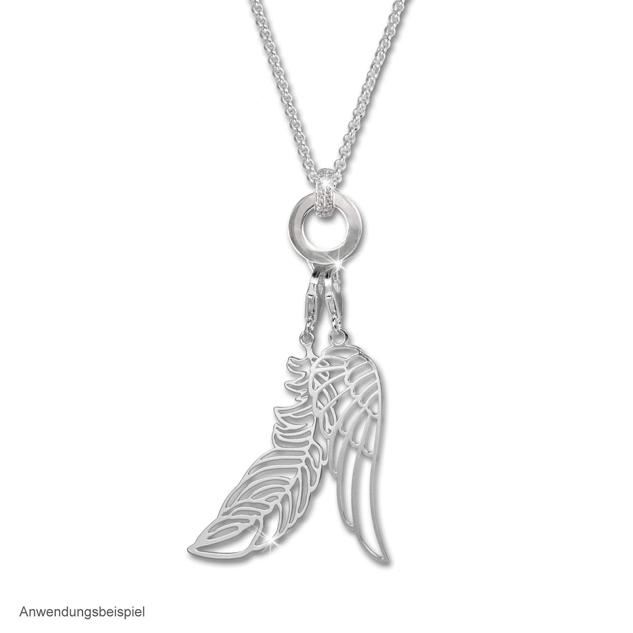 Chaîne pour pendentif en argent 925 - 80 cm - SilberDream FC00288-1