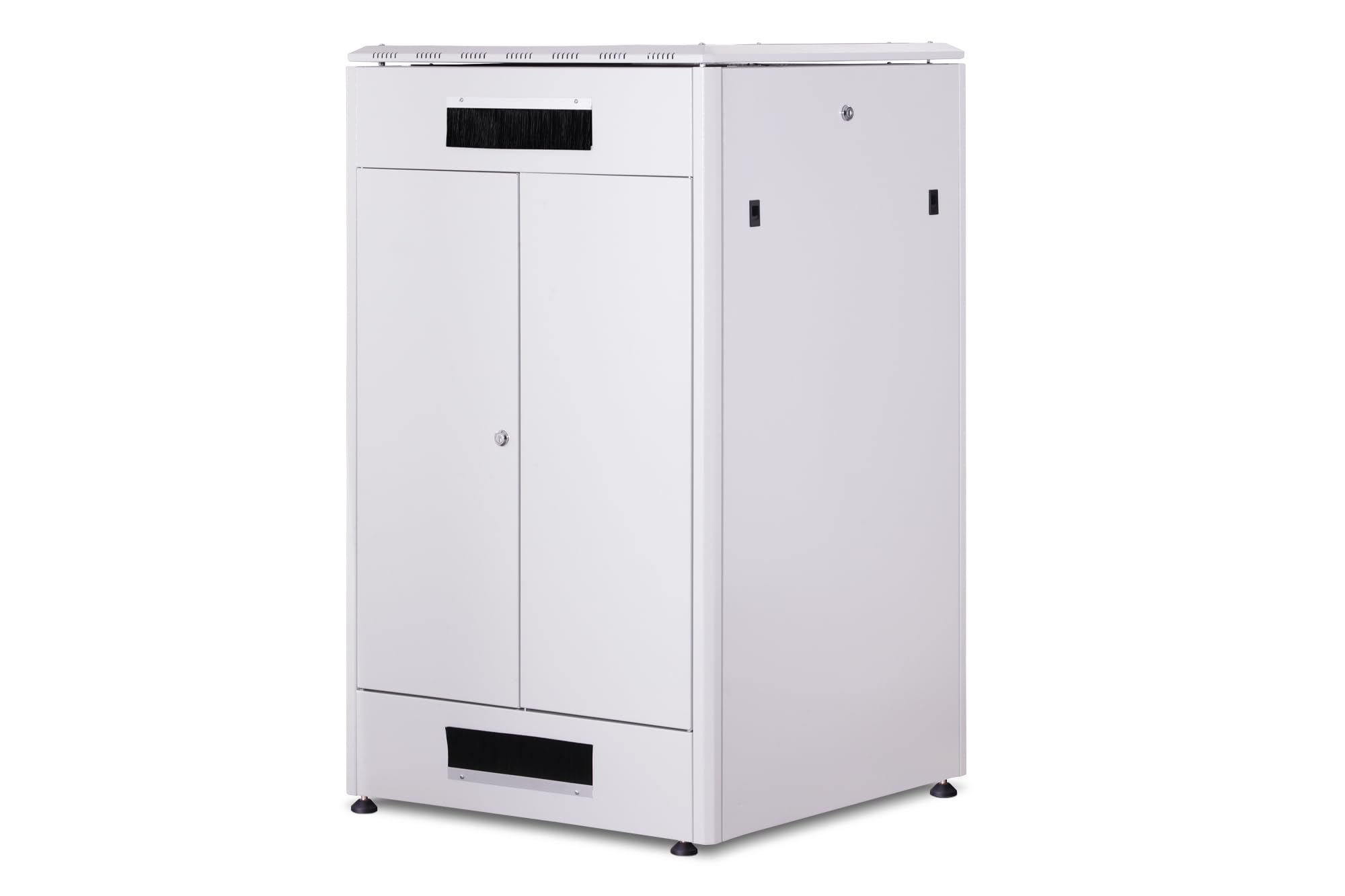 DIGITUS Armoire réseau - Rack 19 pouces - 26U - 80 x 80 cm - Charge admissible 1200 kg - Profondeur utile 74,3 cm - Série Unique - Gris